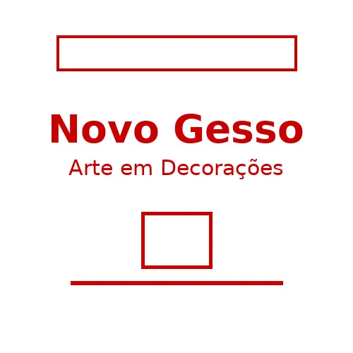 Logo de Novo Gesso Arte em Decorações