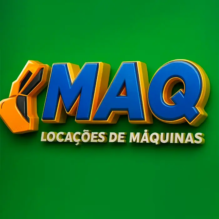Logo de MAQ Locações de Máquinas