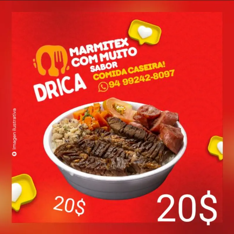 Logo de Drica Marmitex