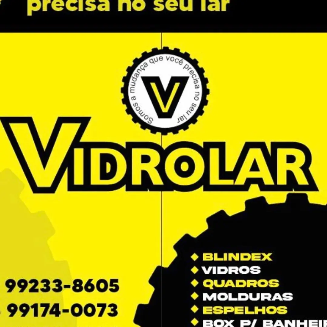 Logo de Vidraçaria Vidrolar