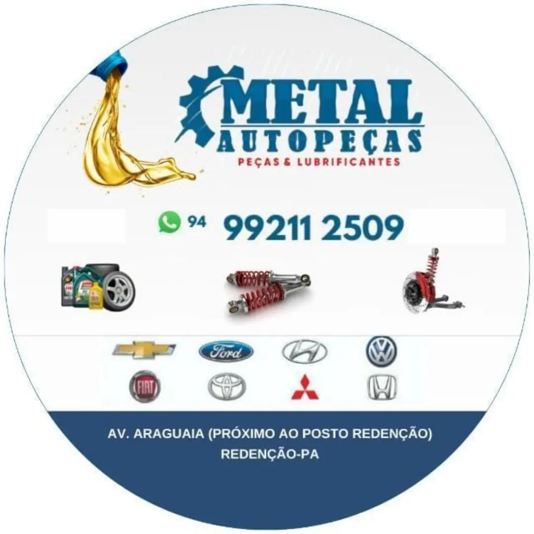 Logo de Metal Autopeças Peças e Lubrificantes