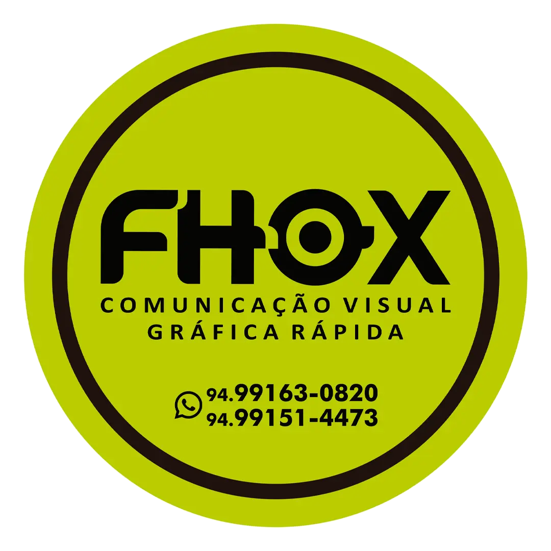 Logo de Fhox Comunicação Visual Gráfica Rápida