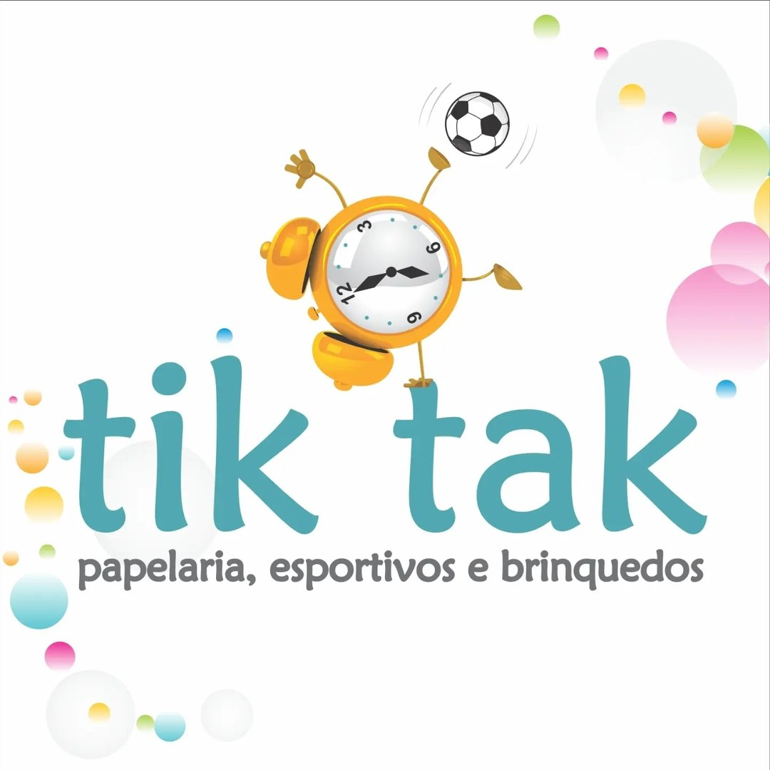 Logo de Tik Tak Papelaria