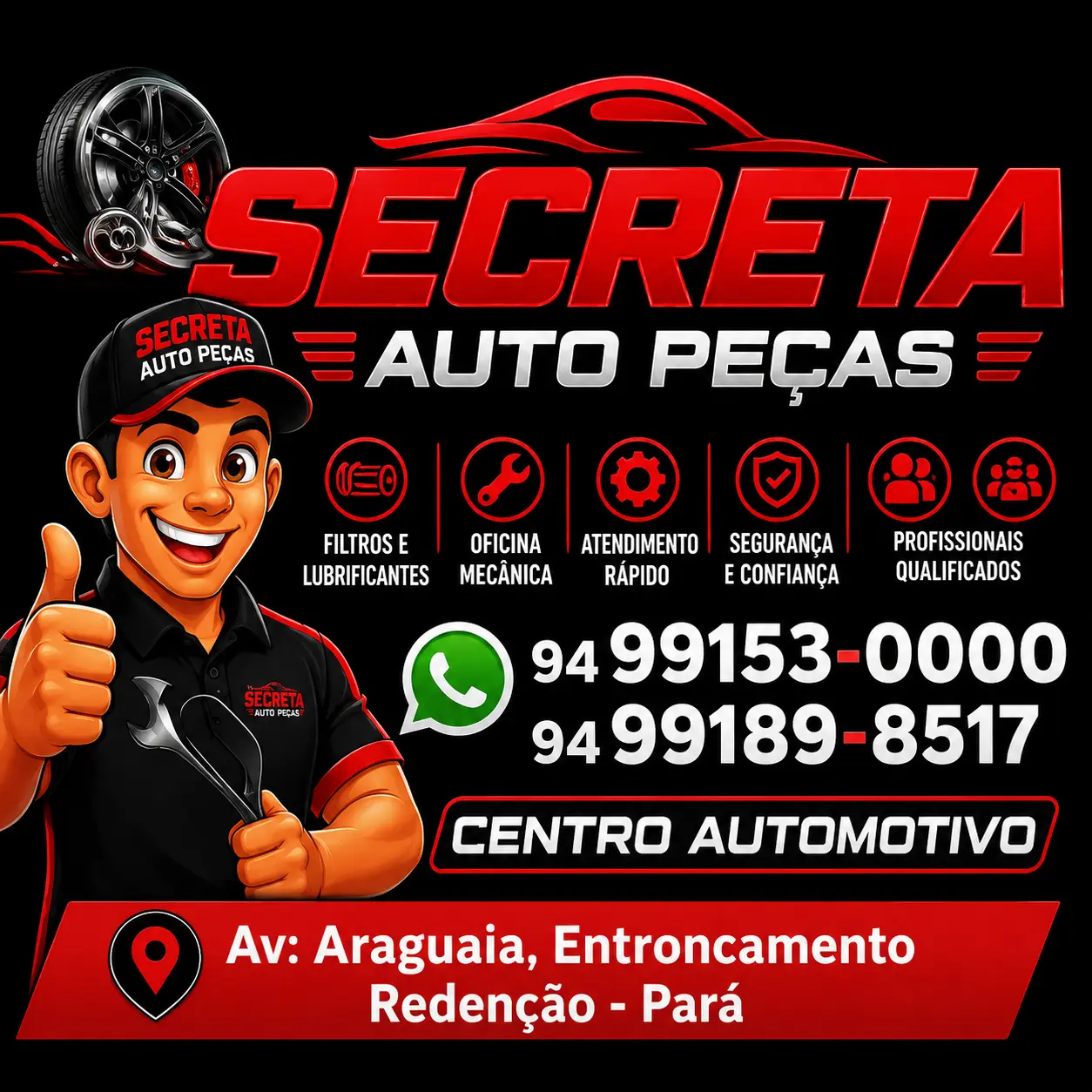 Logo de Secreta Auto Peças