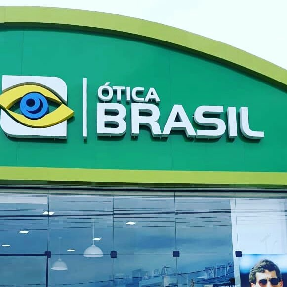 Logo de Ótica Brasil